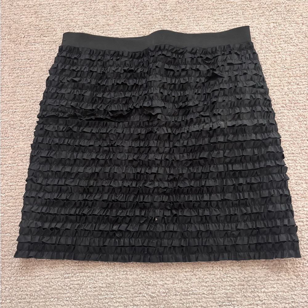 MK Black Ruffled Skirt